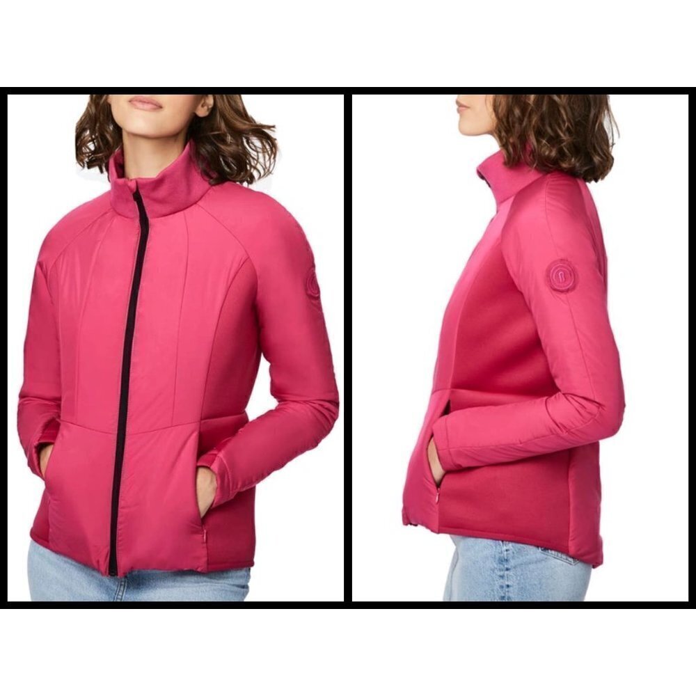 💕BERNARDO💕 Puffer Jacket ~ Orchid Flower Dark Pink XXL 46 NWT